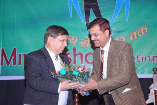 Welcoming Dr. A.K.S. Rawat (NBRI Director)