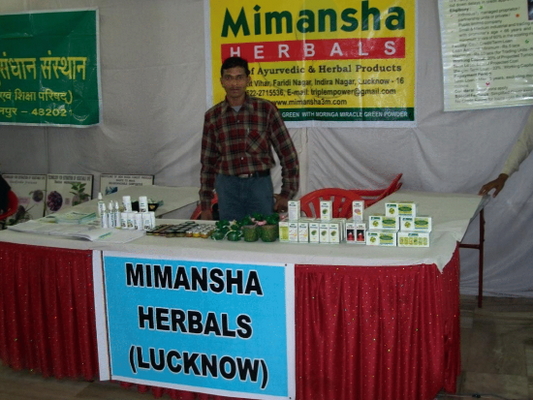 Mimansha Herbals at MP Health Expo 2009