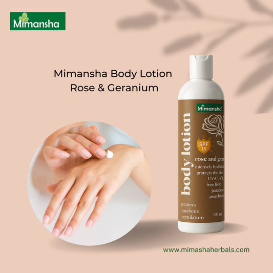 Body Lotion (Rose & Geranium)