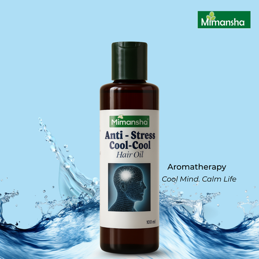 Aromatherapy Anti-Stress cool cool hair oil