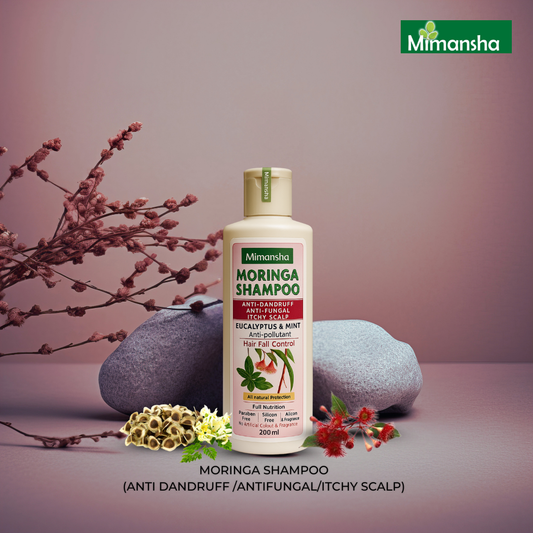 Moringa Shampoo (Eucalyptus & mint).
