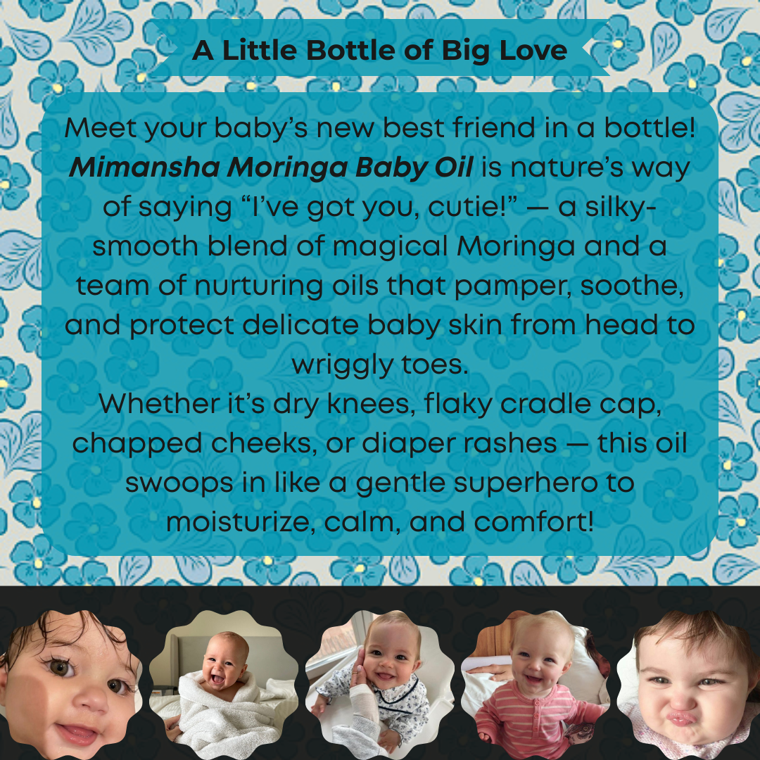 Moringa Baby Oil Nutrition-Fairness-Antiseptic