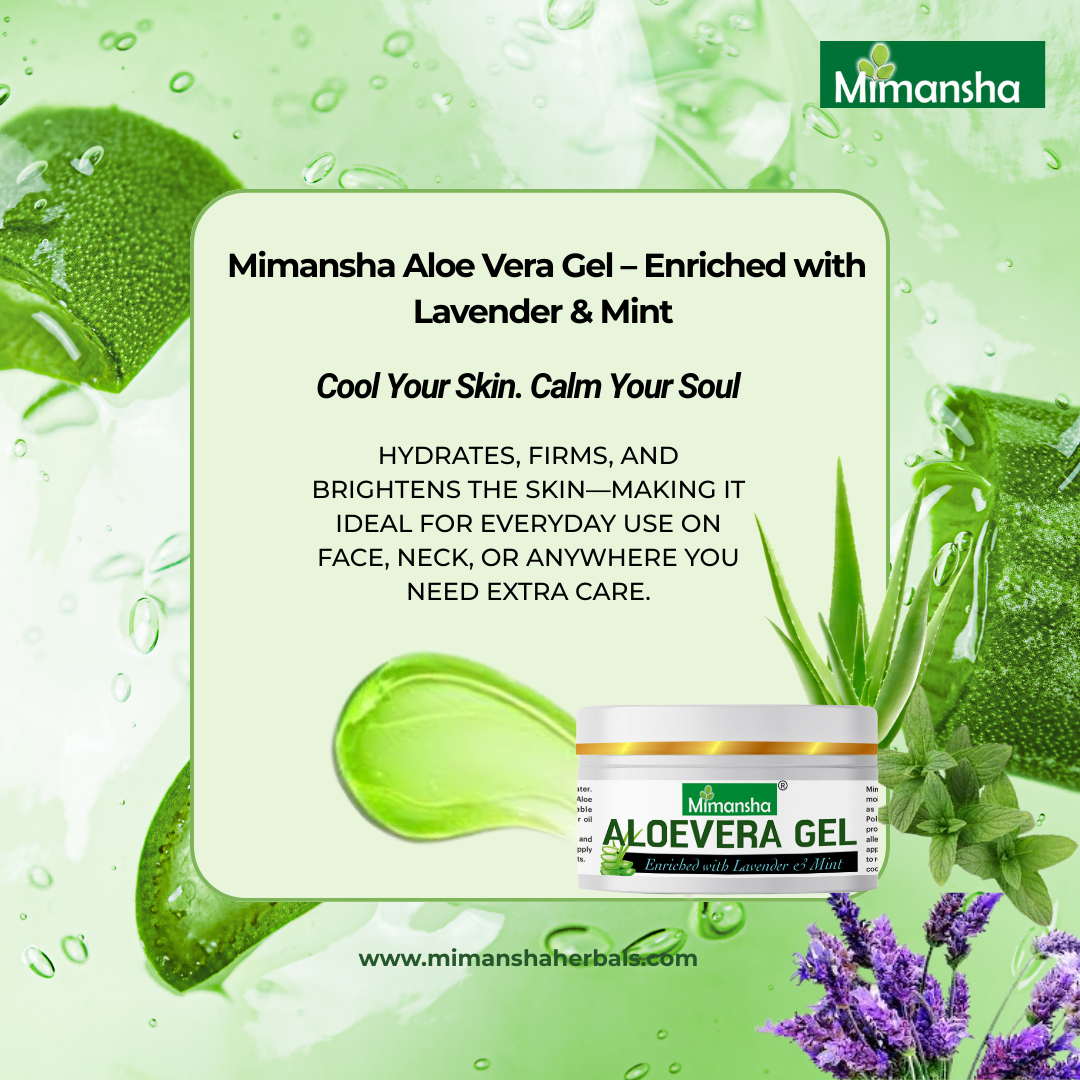 Aloevera Face gel (Lavender & Mint)