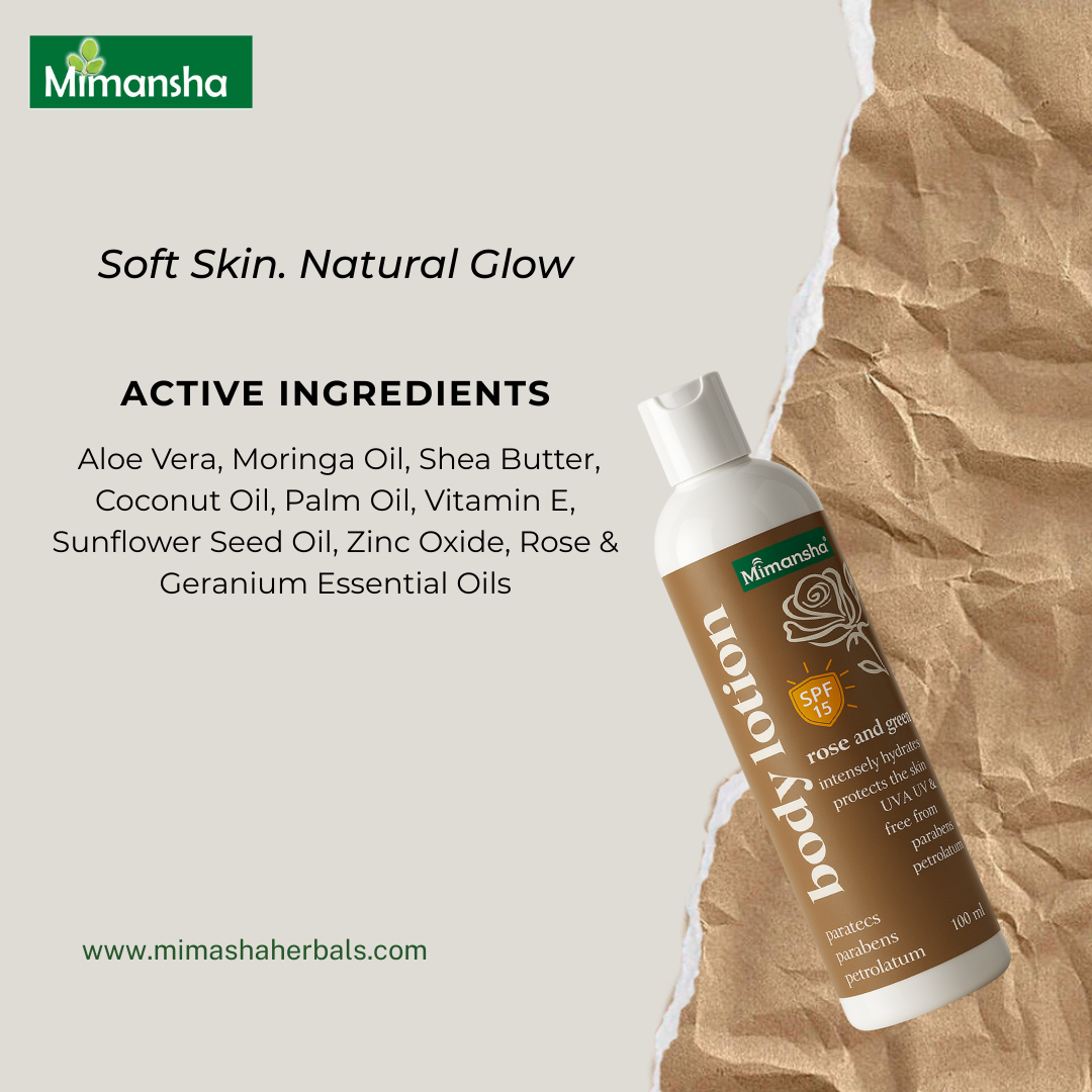 Body Lotion (Rose & Geranium)