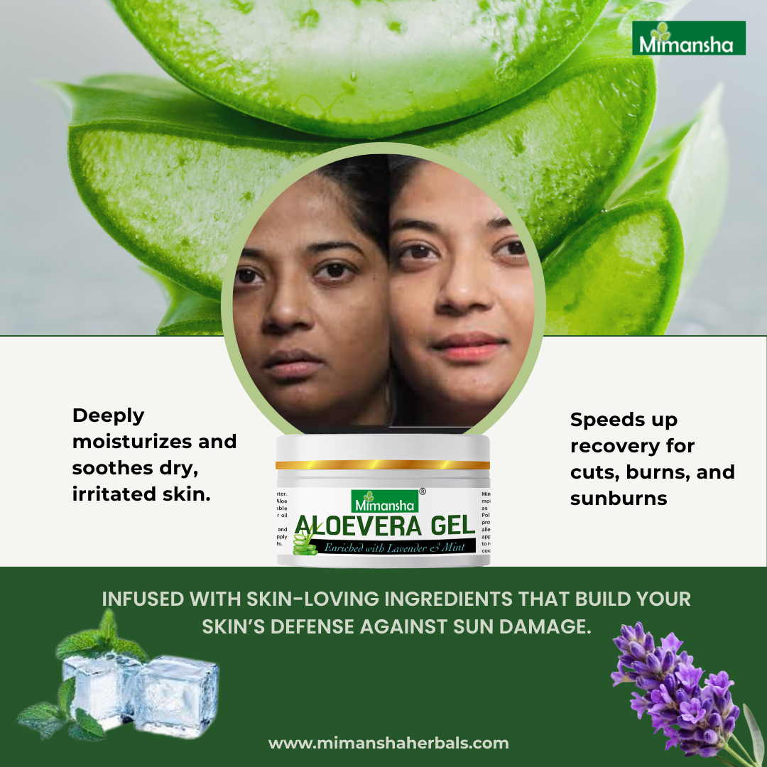 Aloevera Face gel (Lavender & Mint)