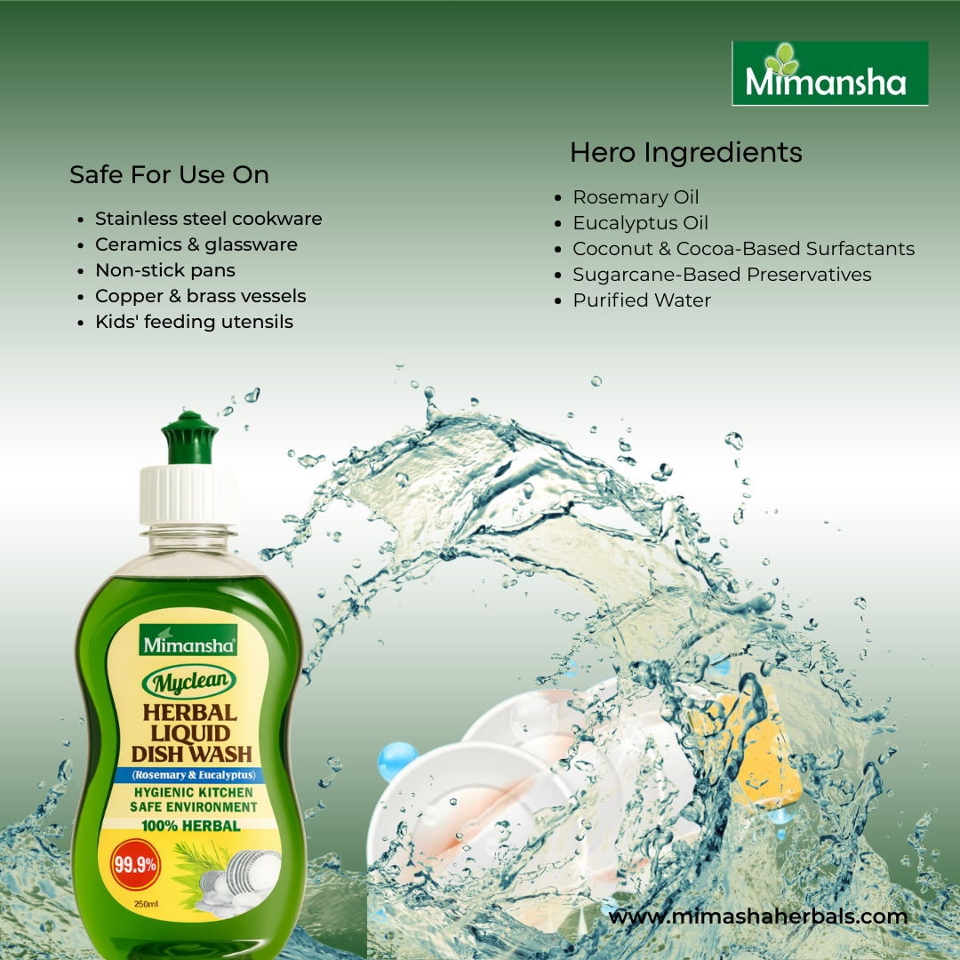Myclean (Herbal liquid dish wash)