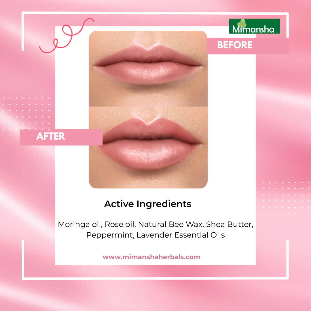 Moringa Lip balm (Rose)