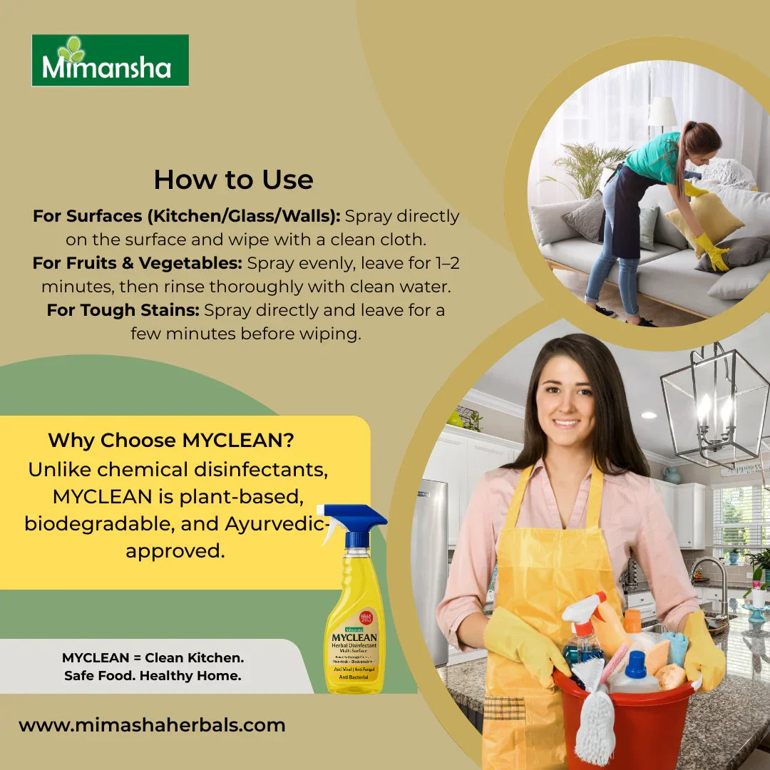 Myclean(Herbal Disinfectant Multi Surface)