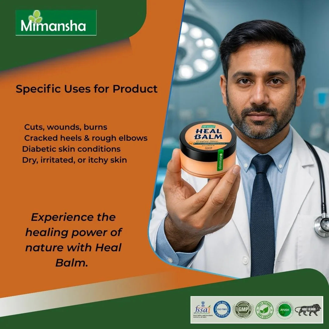 HEAL BALM – Ayurvedic Wound Healer & Skin Repair Balm