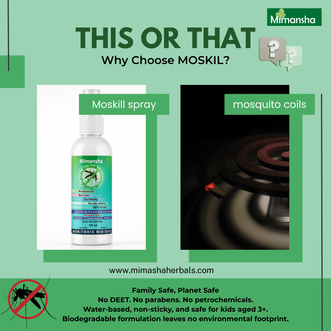 MOSKIL – Herbal Mosquito Repellent Spray