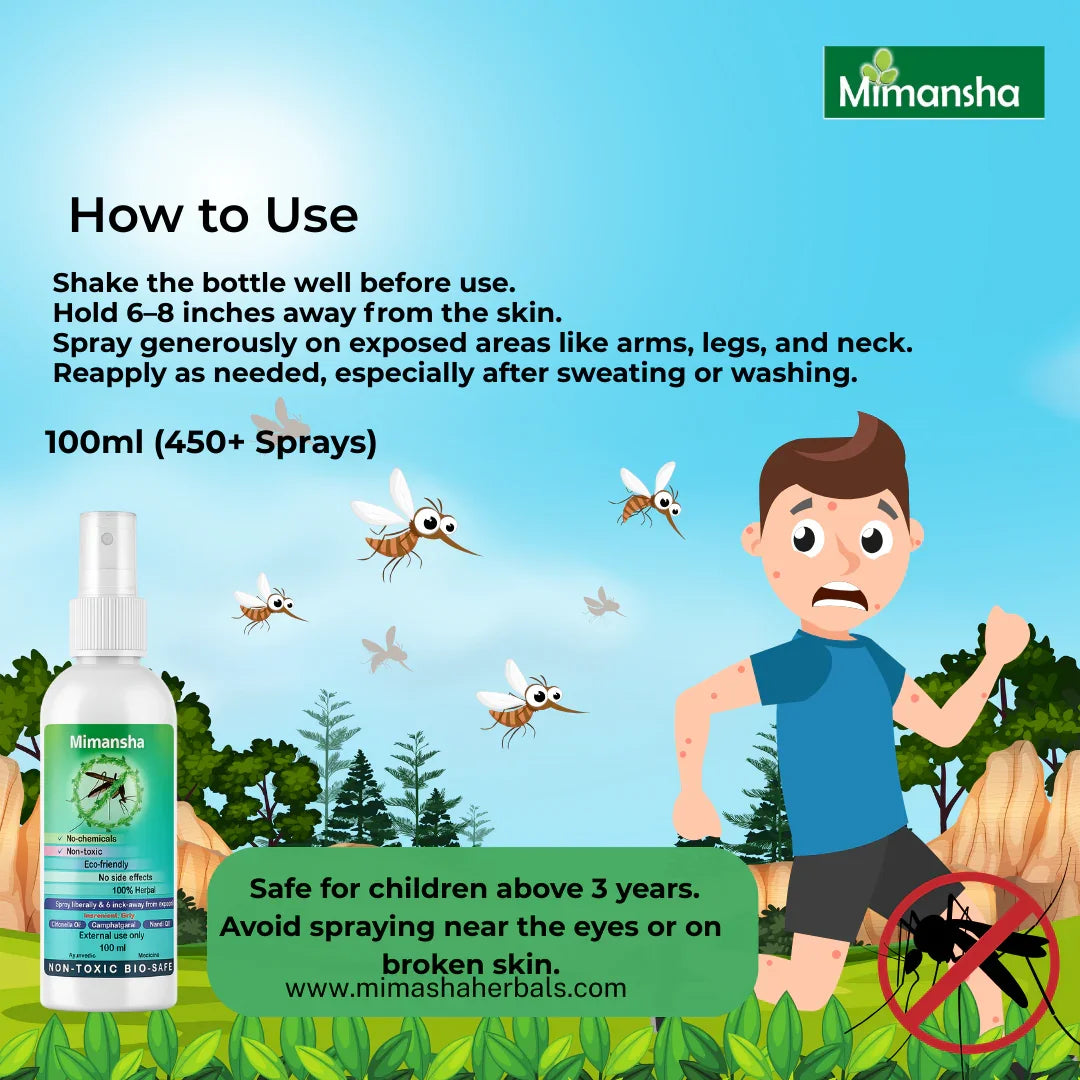 MOSKIL – Herbal Mosquito Repellent Spray