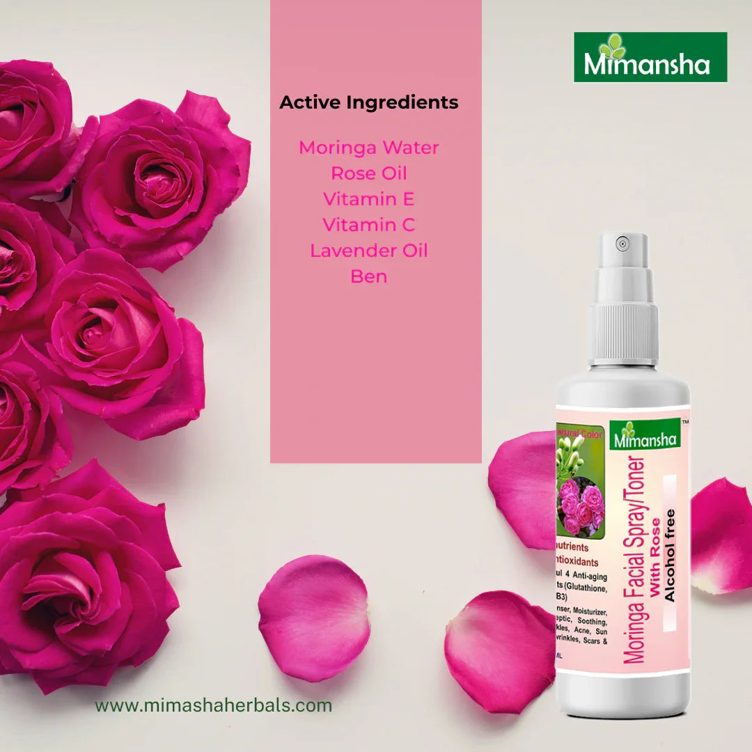 Mimansha Vitamin Glow Face Mist Hydrating & Skin Brightening Spray