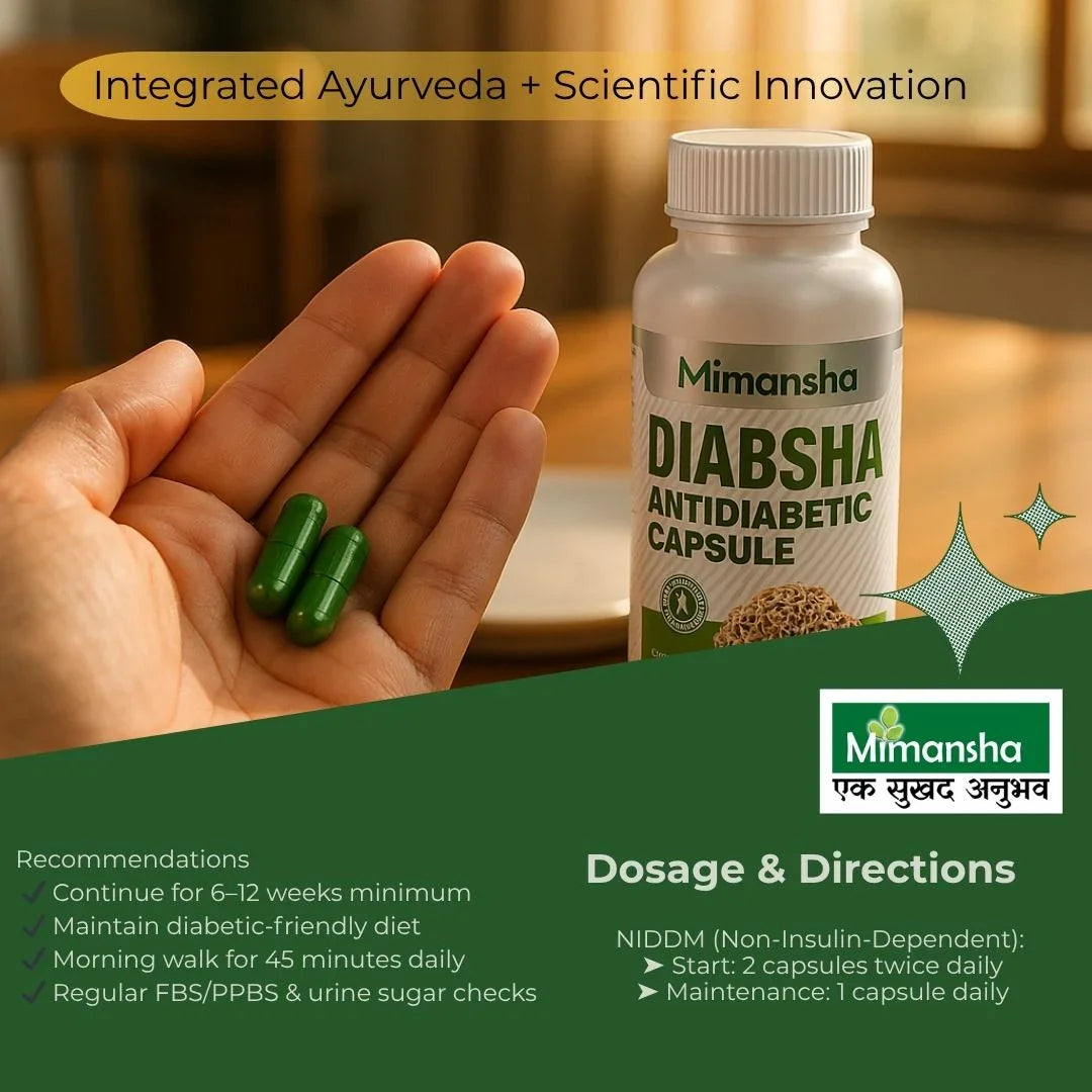 Diabsha Capsule (AntiDiabetic)