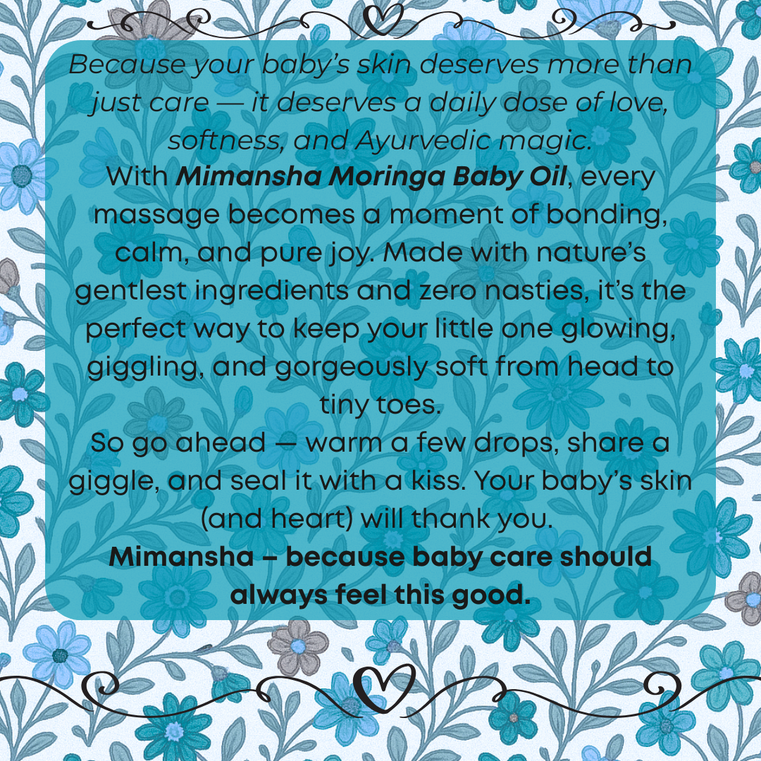 Moringa Baby Oil Nutrition-Fairness-Antiseptic