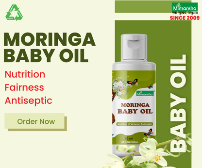 Moringa Baby Oil Nutrition-Fairness-Antiseptic