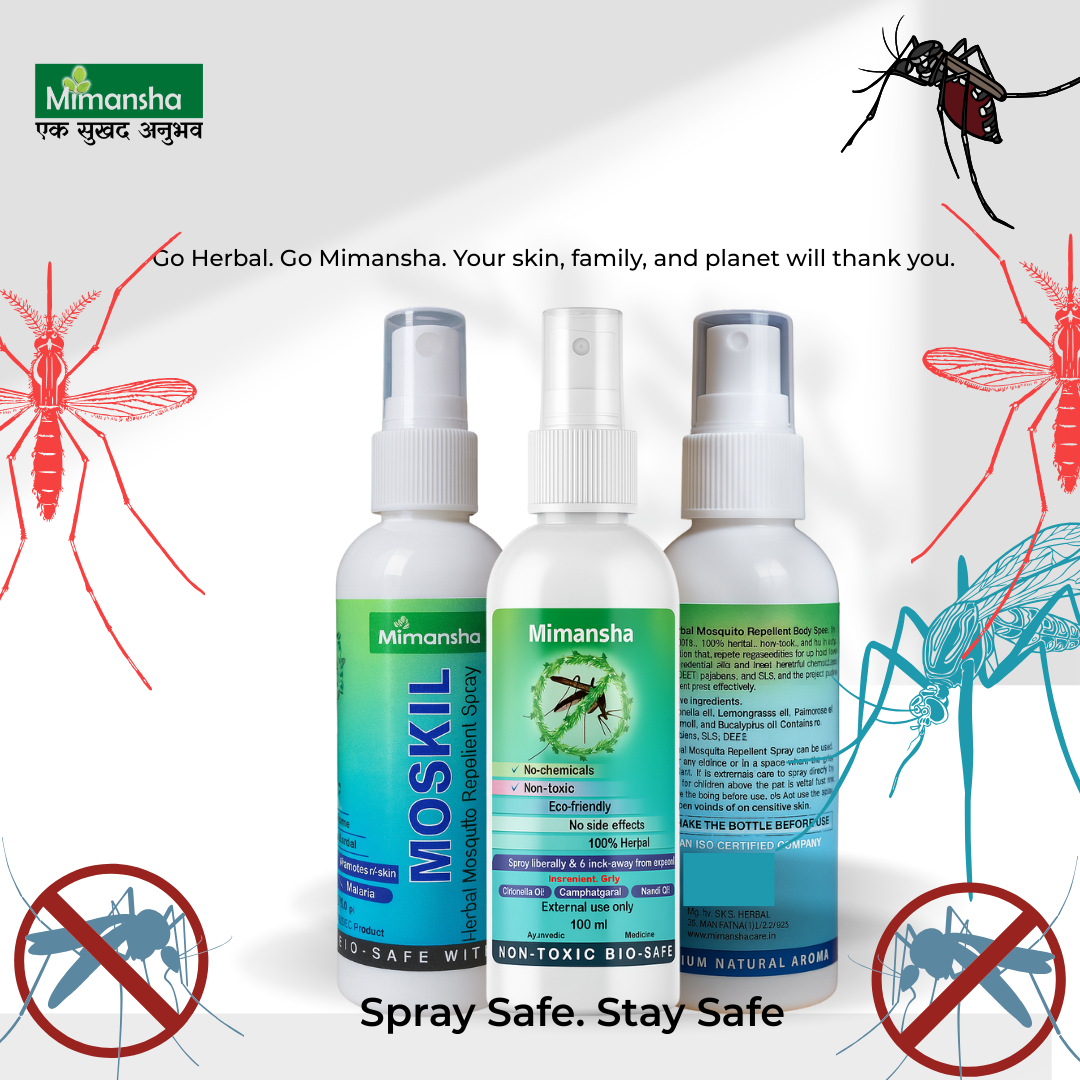 MOSKIL – Herbal Mosquito Repellent Spray