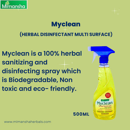 Myclean(Herbal Disinfectant Multi Surface)