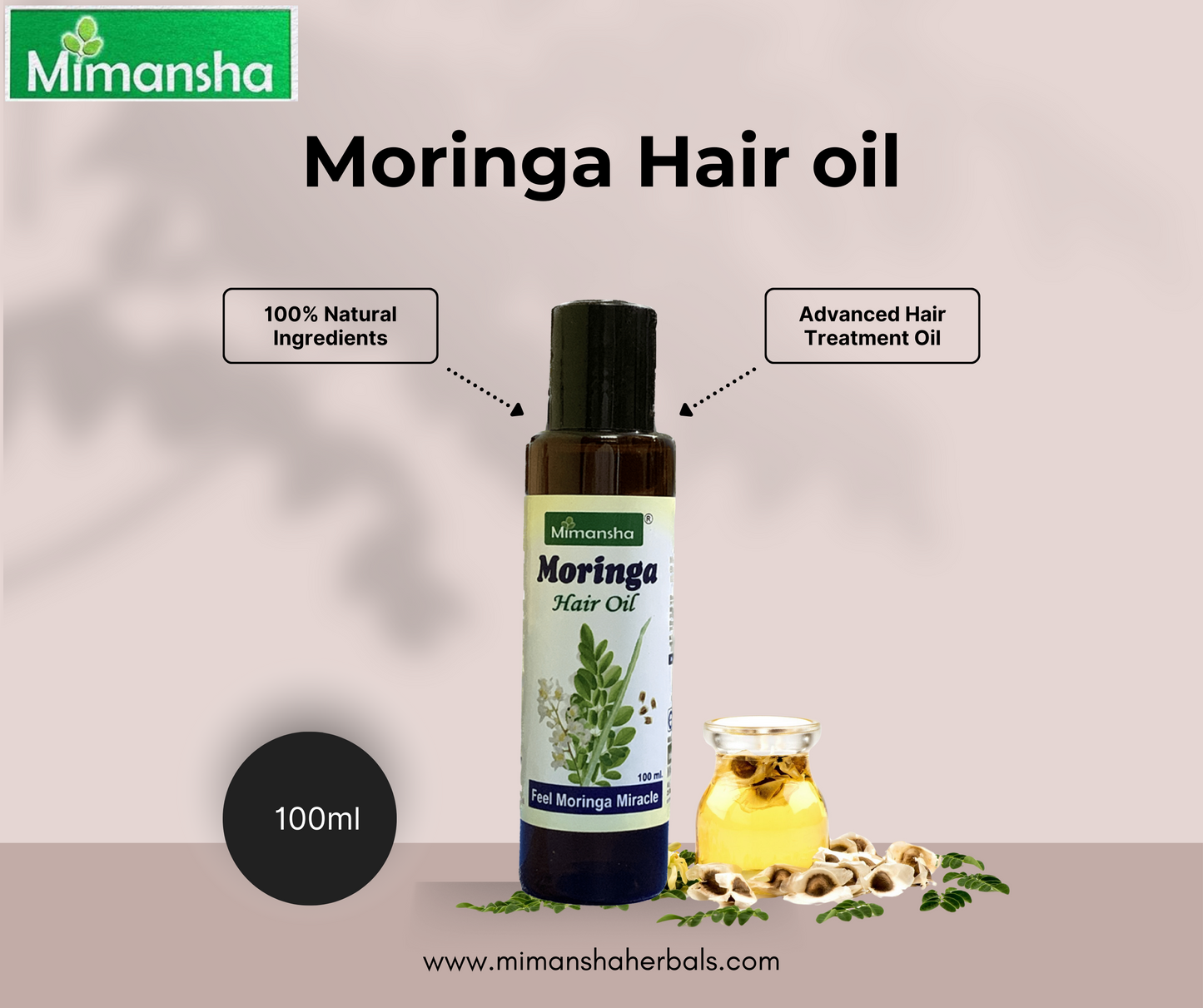 Moringa Hair oil