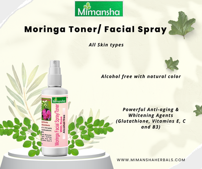 Moringa Toner/ Facial Spray