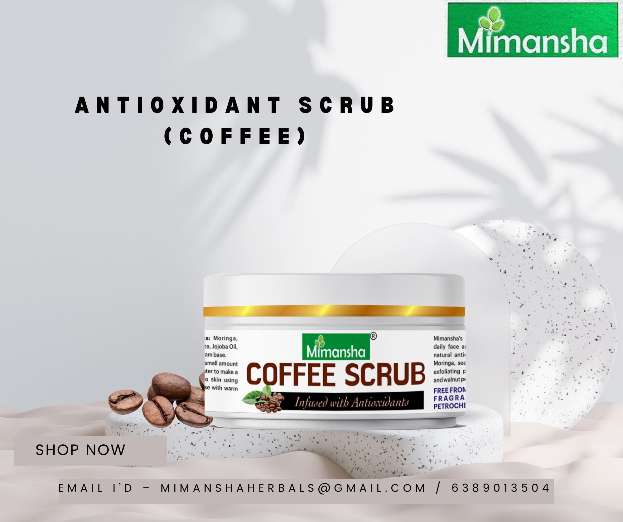 Anti-Oxidant Scrub (Coffee)