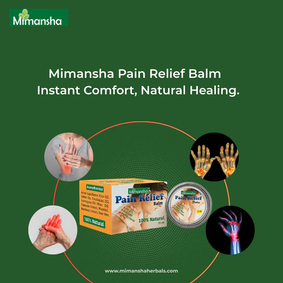 Ayurvedic Pain Relief Balm for Muscle & Joint Comfort