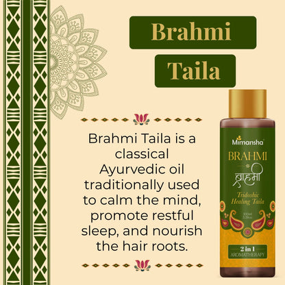 Brahmi Taila – Mind & Hair Nourishing Oil 100 ml