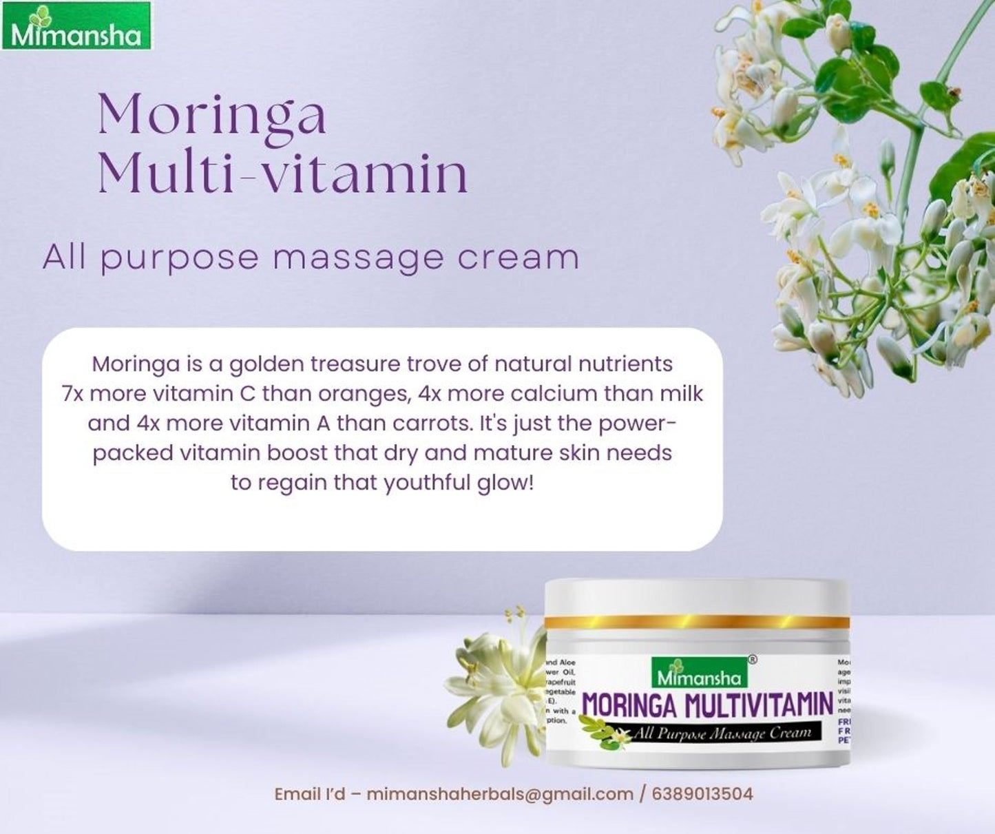 Moringa Multi-vitamin(Facial Cream)