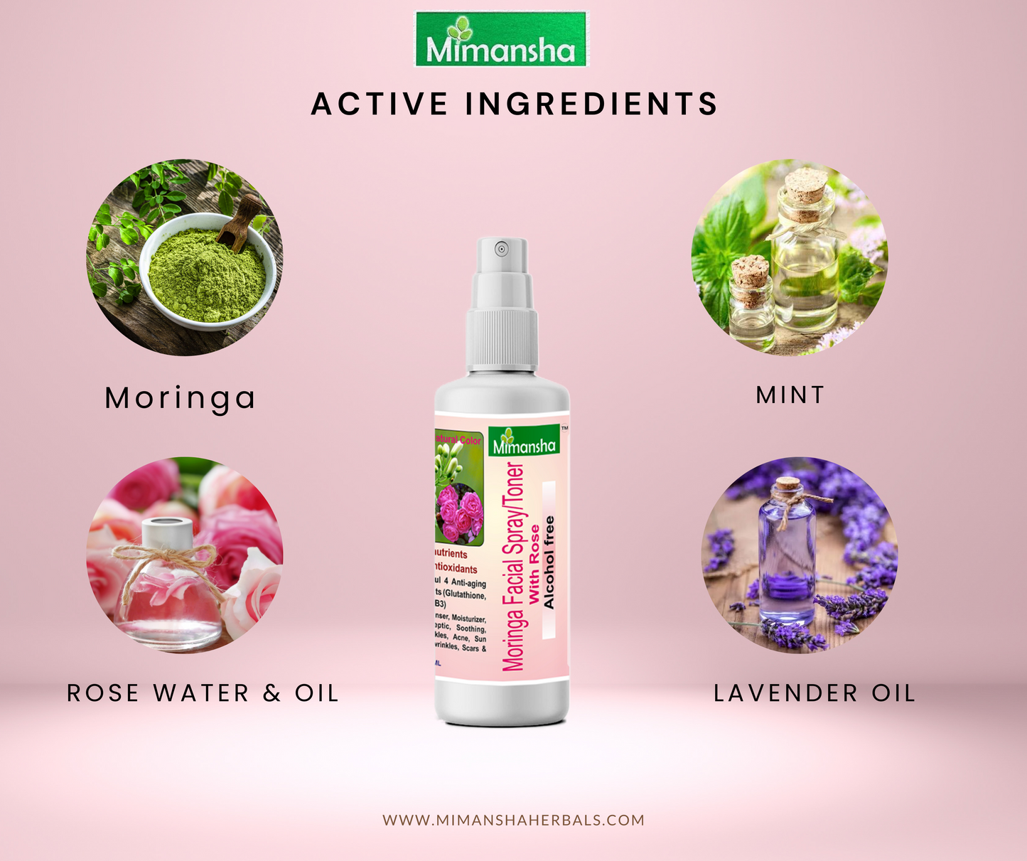 Moringa Toner/ Facial Spray