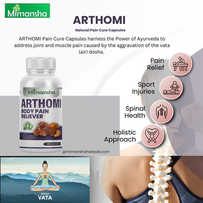 Mimansha ARTHOMI Pain Cure Capsules