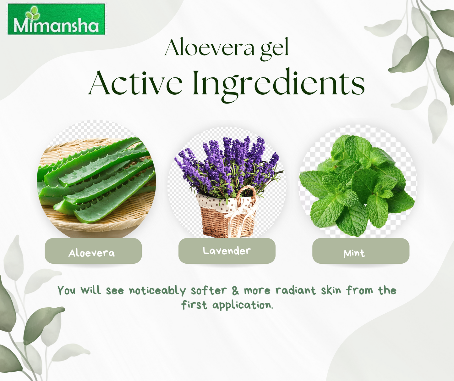 Aloevera Face gel (Lavender & Mint)