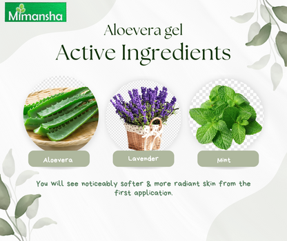 Aloevera Face gel (Lavender & Mint)