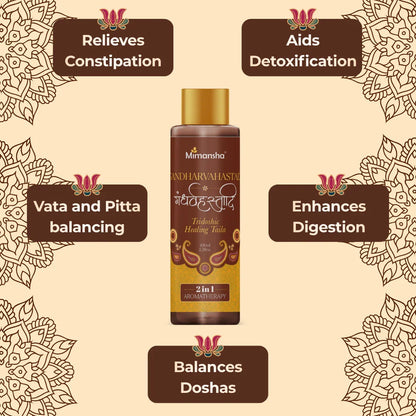 Gandharvahastadi Taila – Ayurvedic Detox & Cleansing Oil 100 ml