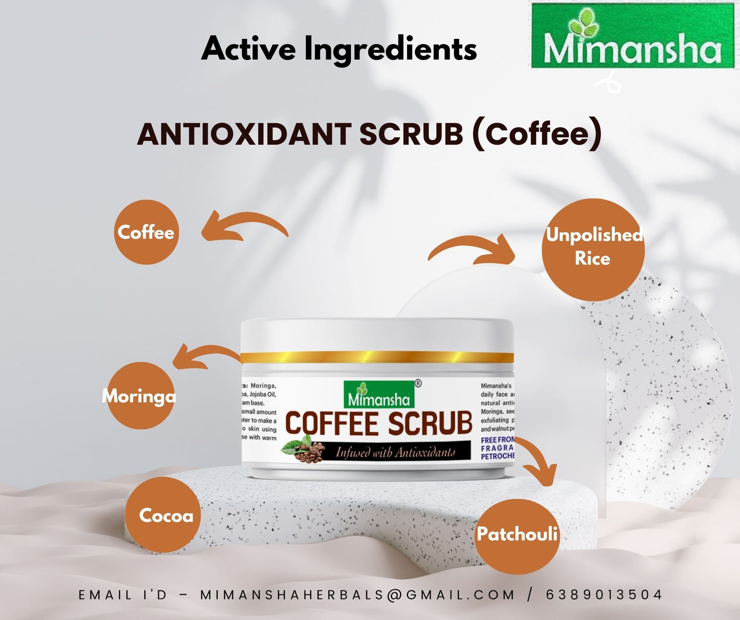 Anti-Oxidant Scrub (Coffee)