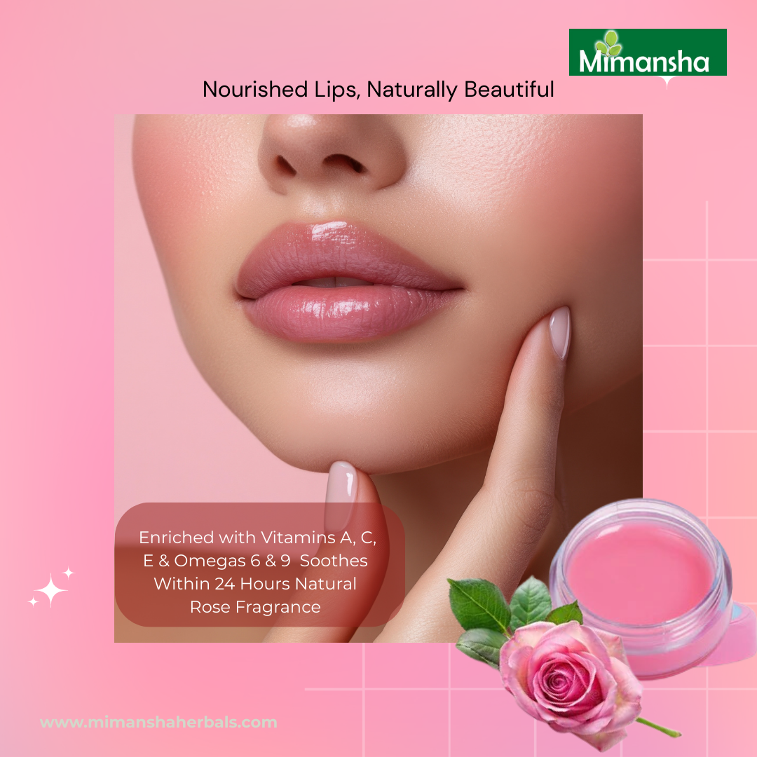 Moringa Lip balm (Rose)