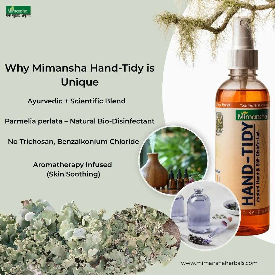 Hand-Tidy – Instant Hand & Skin Disinfectant Spray with Aromatherapy Oils