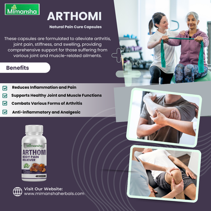 Mimansha ARTHOMI Pain Cure Capsules