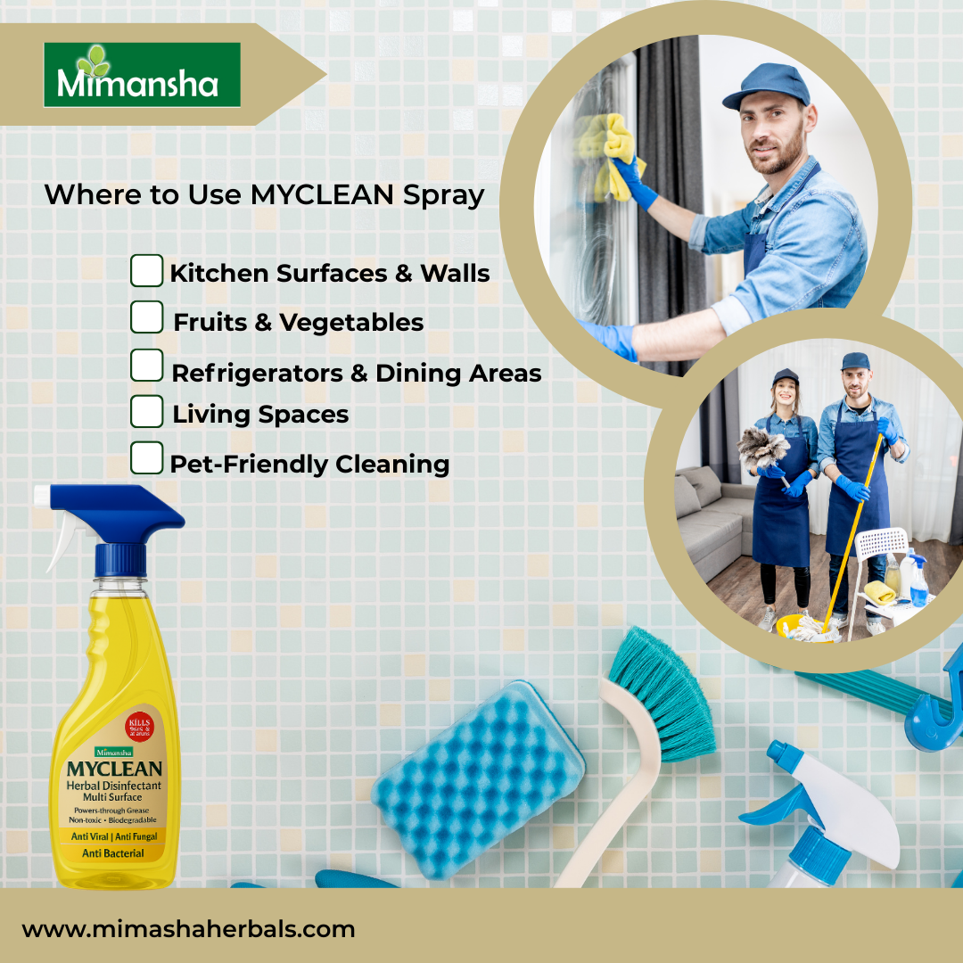 Myclean(Herbal Disinfectant Multi Surface)