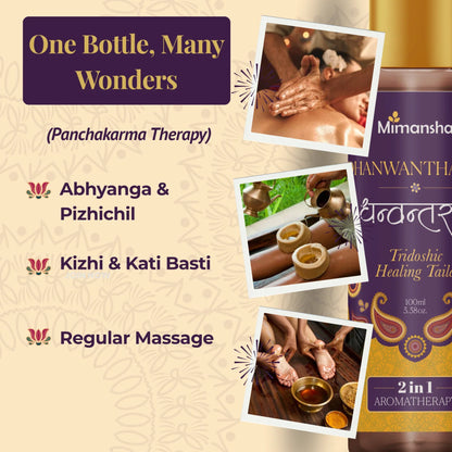 Dhanwantharam Taila – The Postnatal & Nerve Strengthening Oil 100 ml