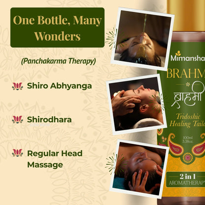 Brahmi Taila – Mind & Hair Nourishing Oil 100 ml