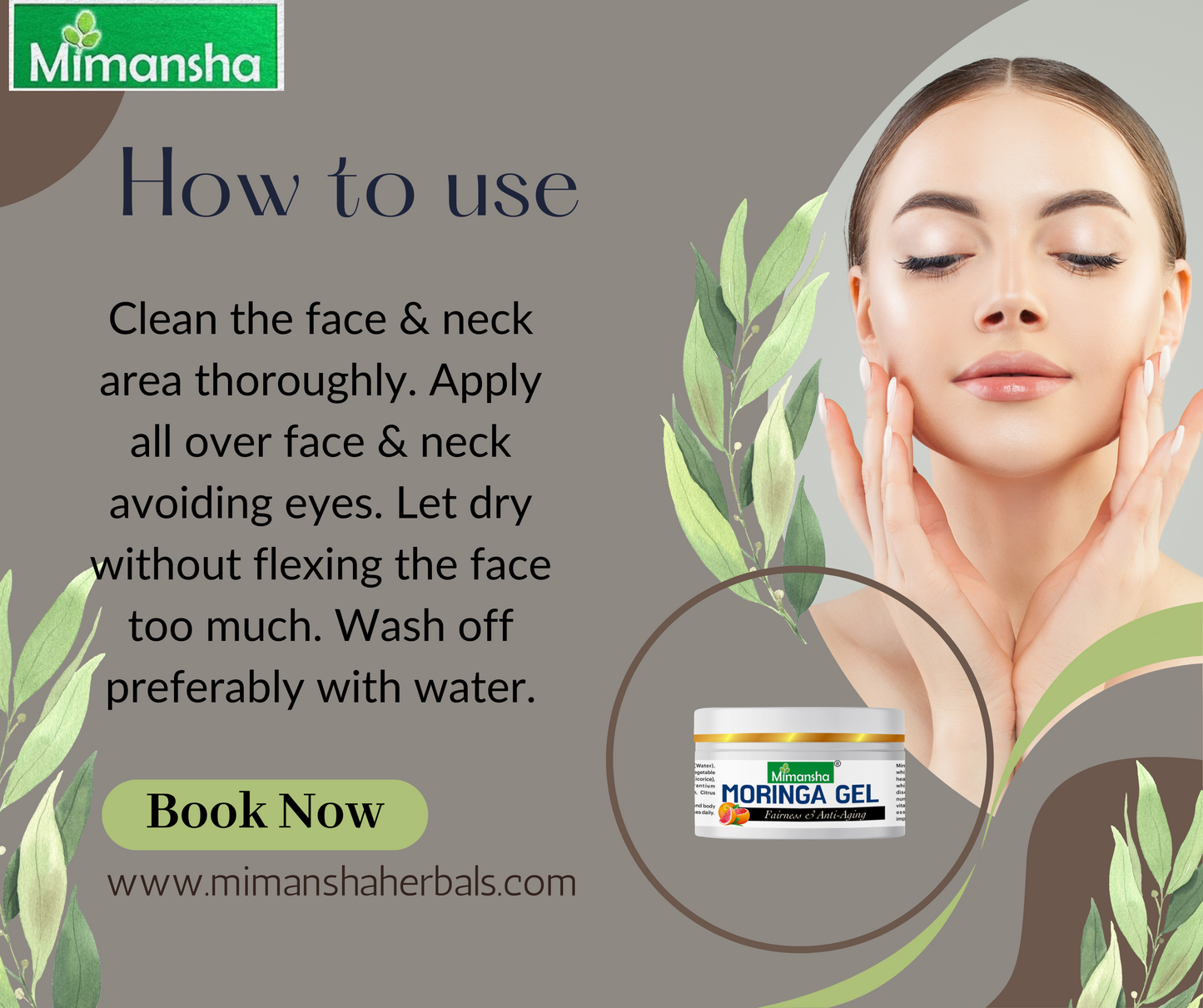 Moringa Gel (Fairness & Anti-aging)