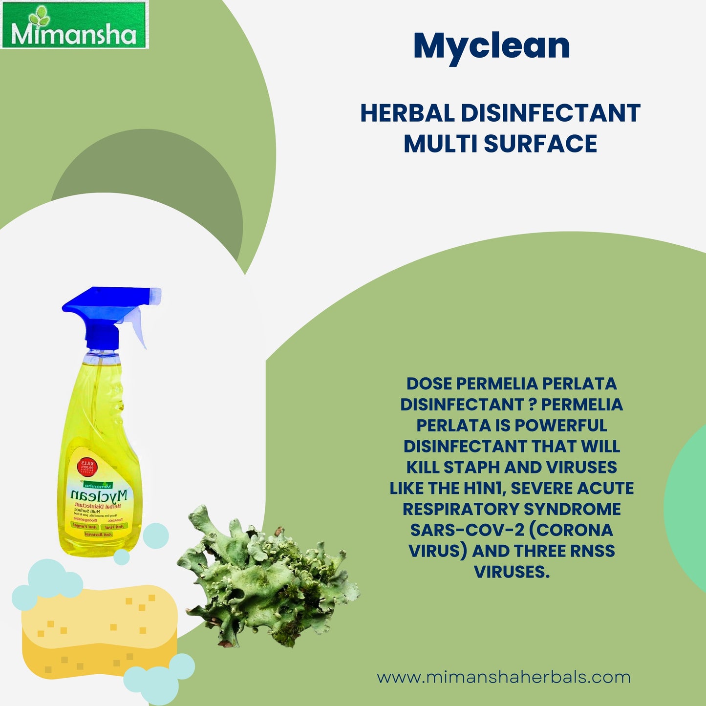 Myclean(Herbal Disinfectant Multi Surface)