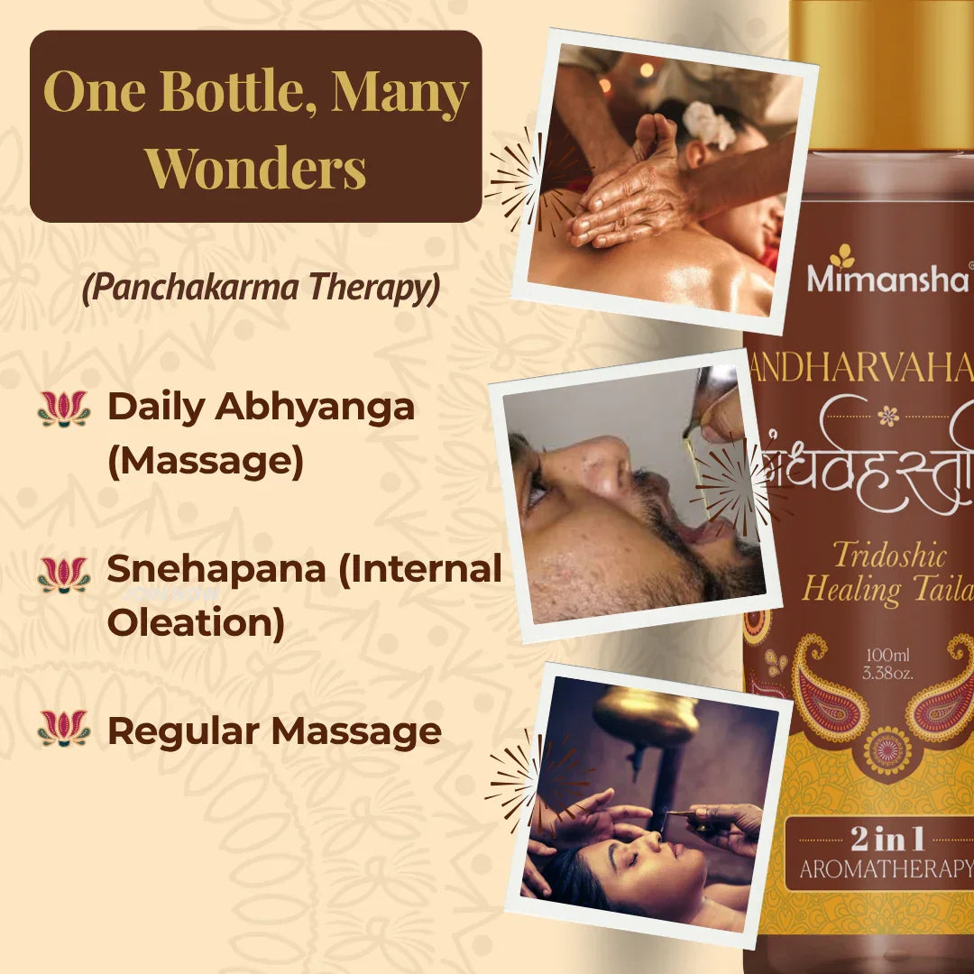 Gandharvahastadi Taila – Ayurvedic Detox & Cleansing Oil 100 ml