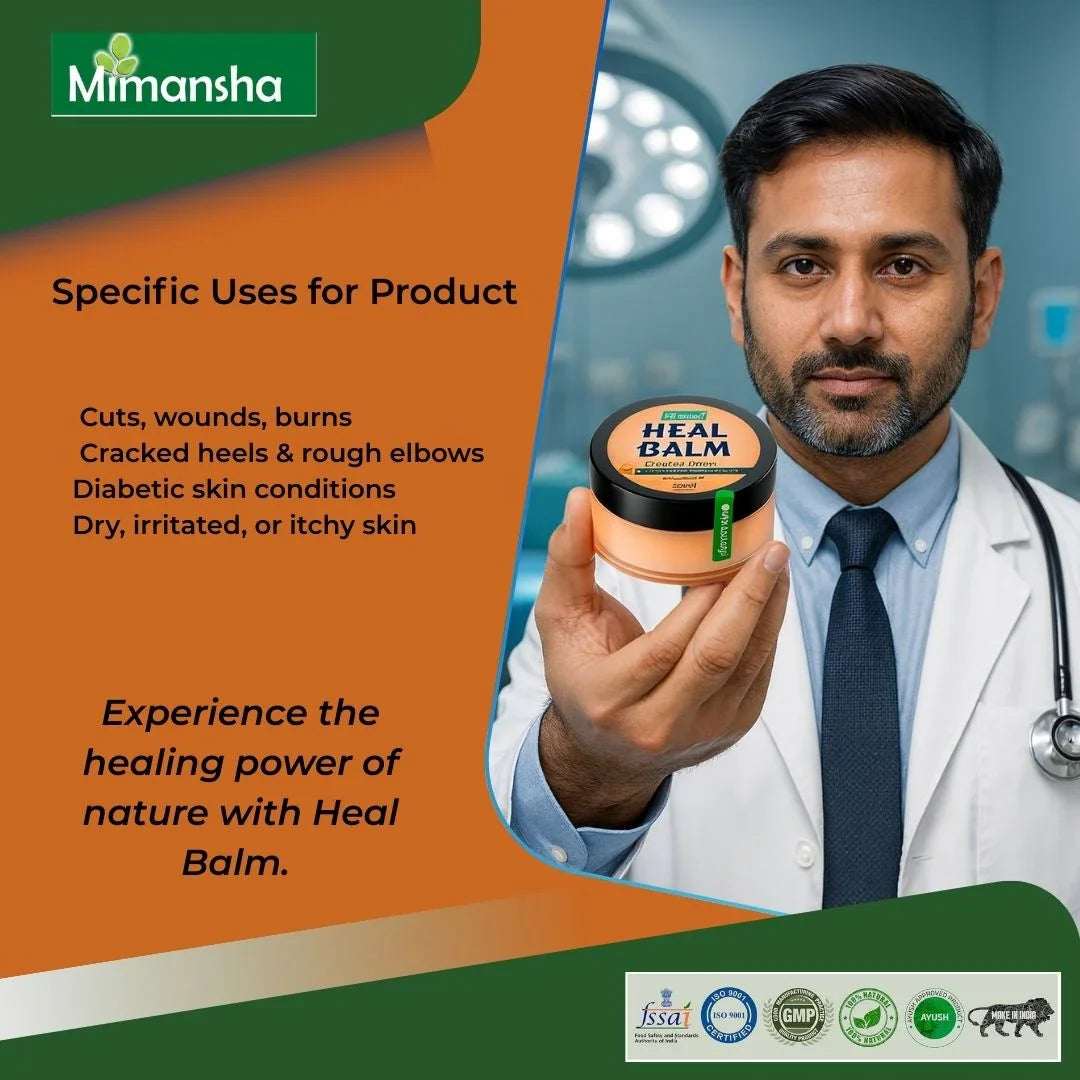 HEAL BALM – Ayurvedic Wound Healer & Skin Repair Balm