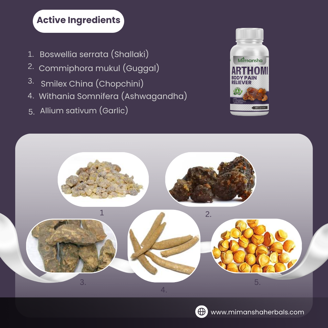 Mimansha ARTHOMI Pain Cure Capsules