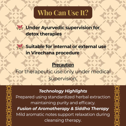 Gandharvahastadi Taila – Ayurvedic Detox & Cleansing Oil 100 ml