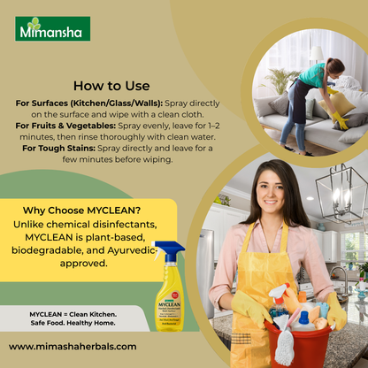 Myclean(Herbal Disinfectant Multi Surface)