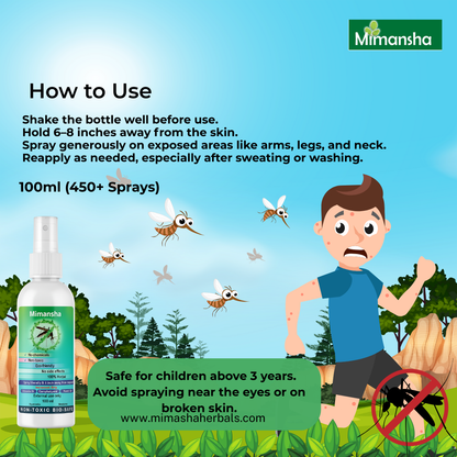MOSKIL – Herbal Mosquito Repellent Spray