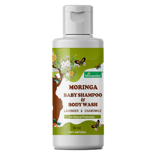 Moringa Baby Shampoo & Body Wash (Lavender and Chamomile)