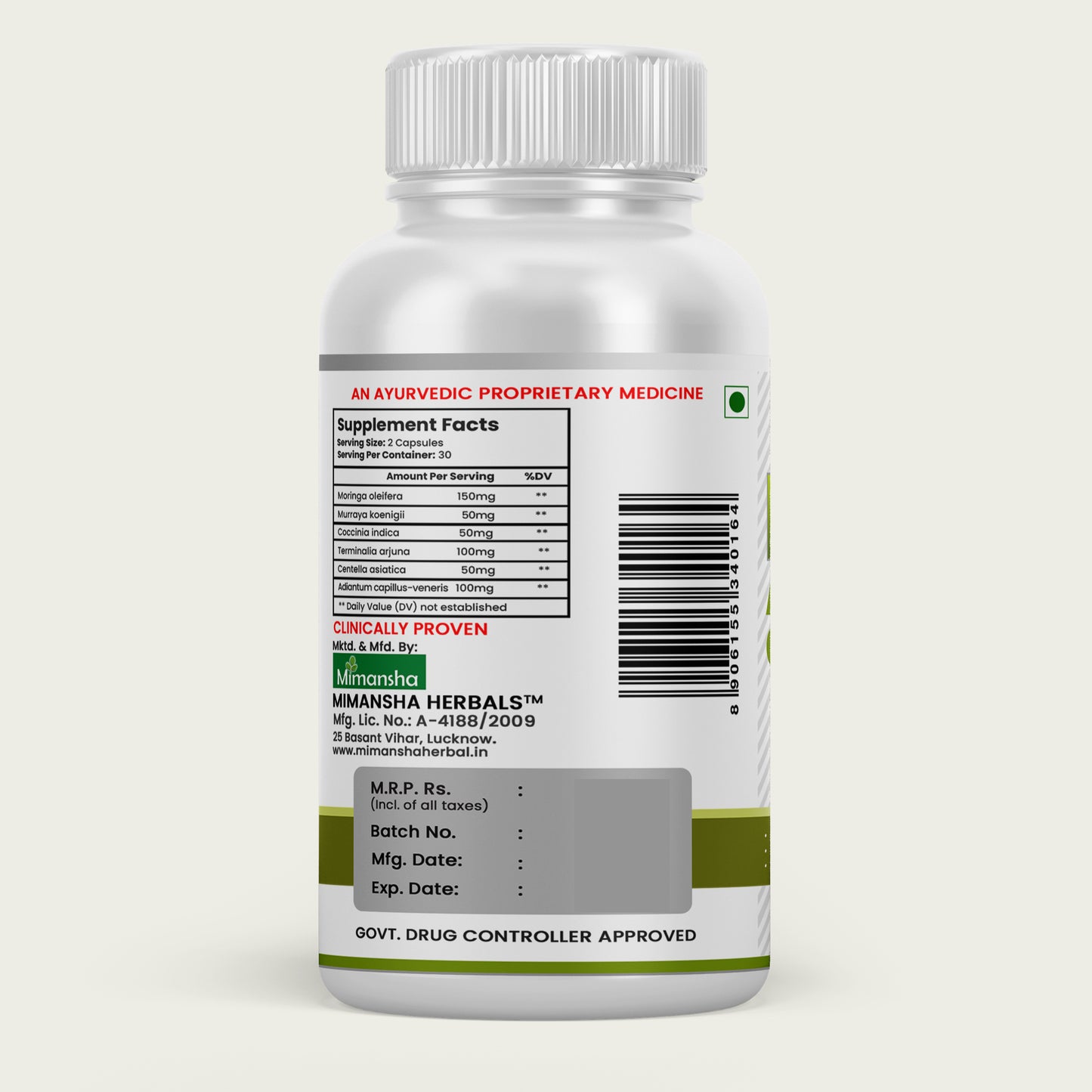 Diabsha Capsule (AntiDiabetic)