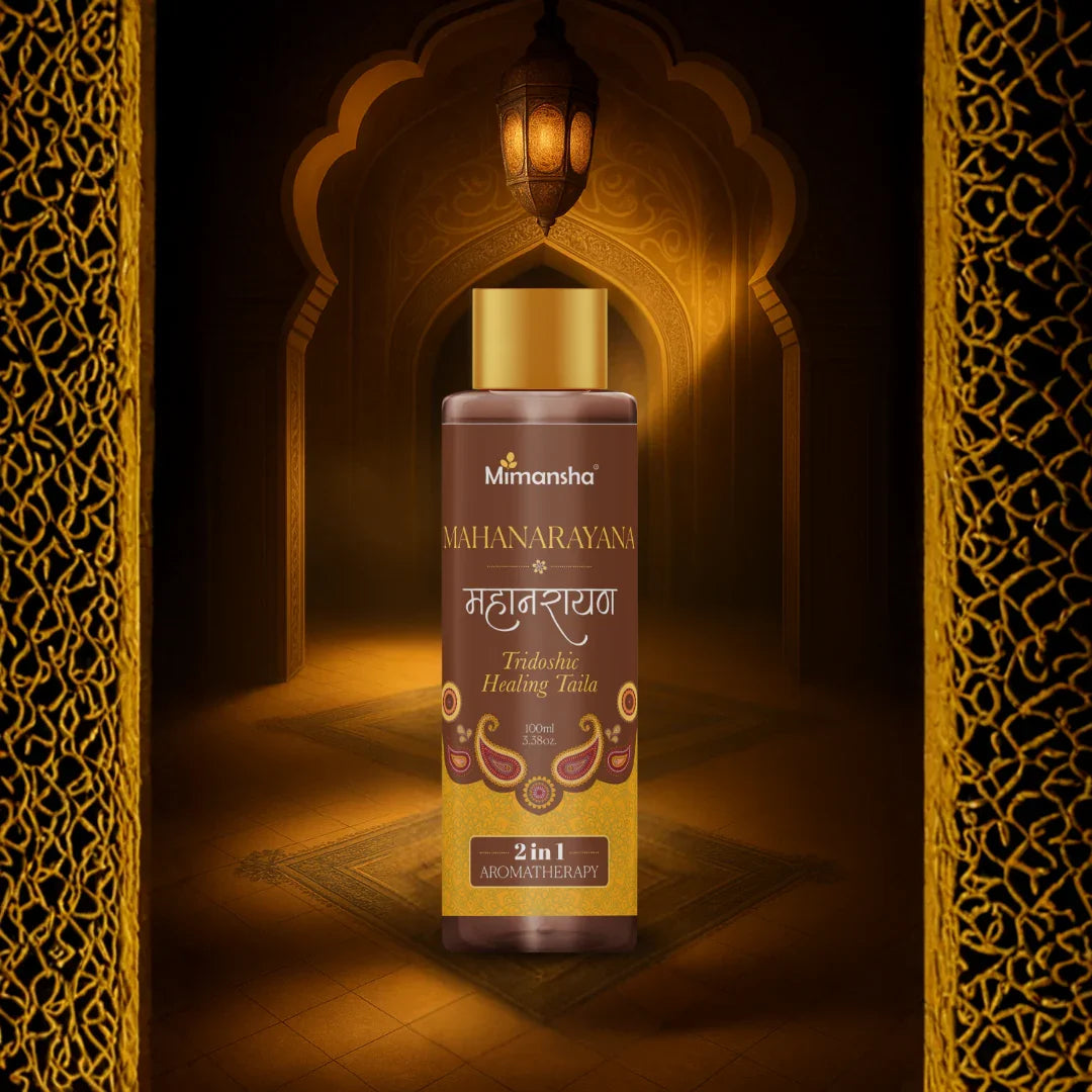 Mimansha Mahanarayana Taila – Ayurvedic Massage Oil for Joint, Muscle & Nerve Health (100 ml)